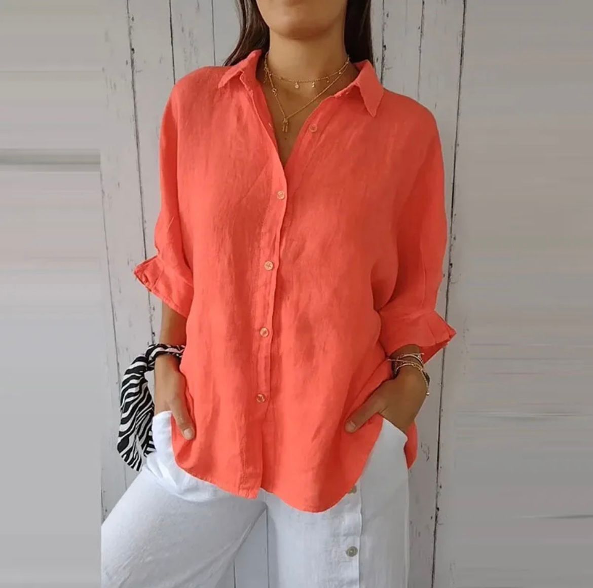 Vrouwelijke Blouse voor Werk en Feest Elegante Stijl