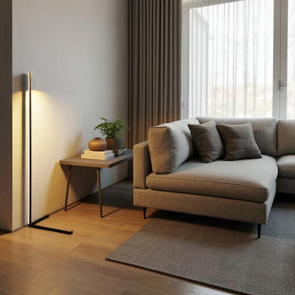 Vloerlamp LED Dimbaar Afstandsbediening 142cm Aluminium Minimalistisch Woonkamer Slaapkamer