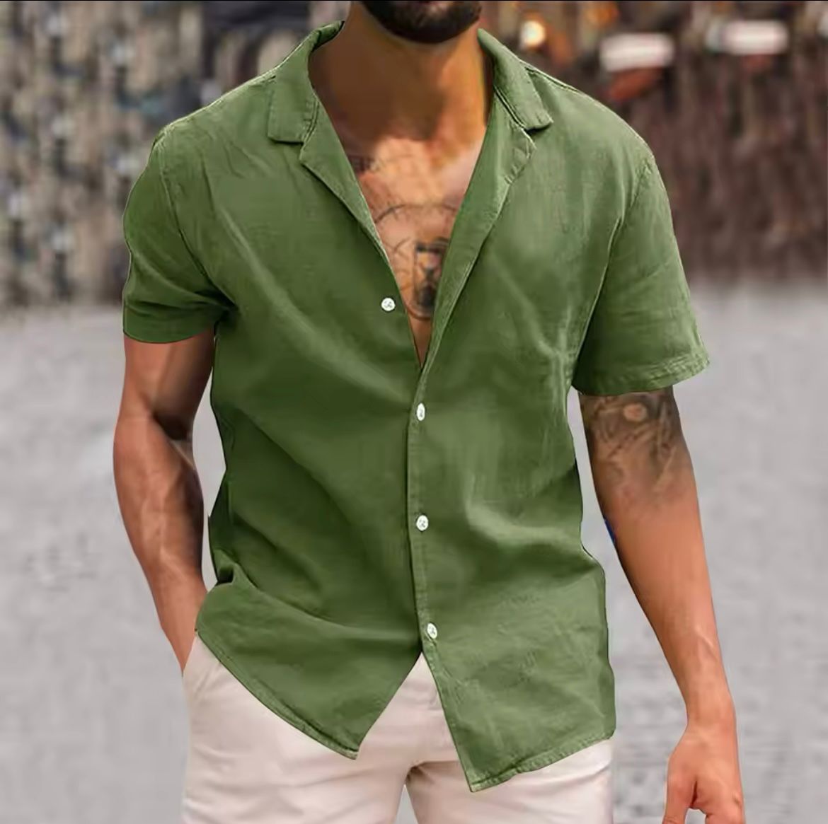 Vrouwelijke Zomerblouse Luchtige Katoen Bloemendruk