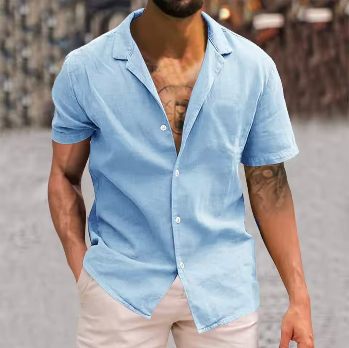 Vrouwelijke Zomerblouse Luchtige Katoen Bloemendruk