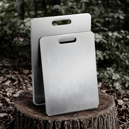 Metalen Snijplank Antibacterieel – Krasvast en Hygiënisch – 20x29 t/m 30x46 cm