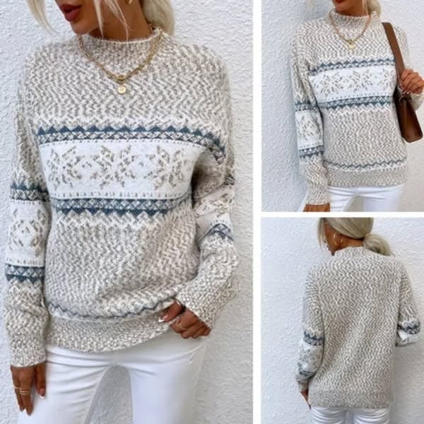 Dames Jumper Retro Stijl van Laura