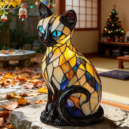 Handgemaakte Kattenverlichting Warm Licht Decoratieve Tafellamp Sfeerverlichting Dierendesign Nachtkastje Slaapkamer Woonkamer Geschenk Kattenliefhebber
