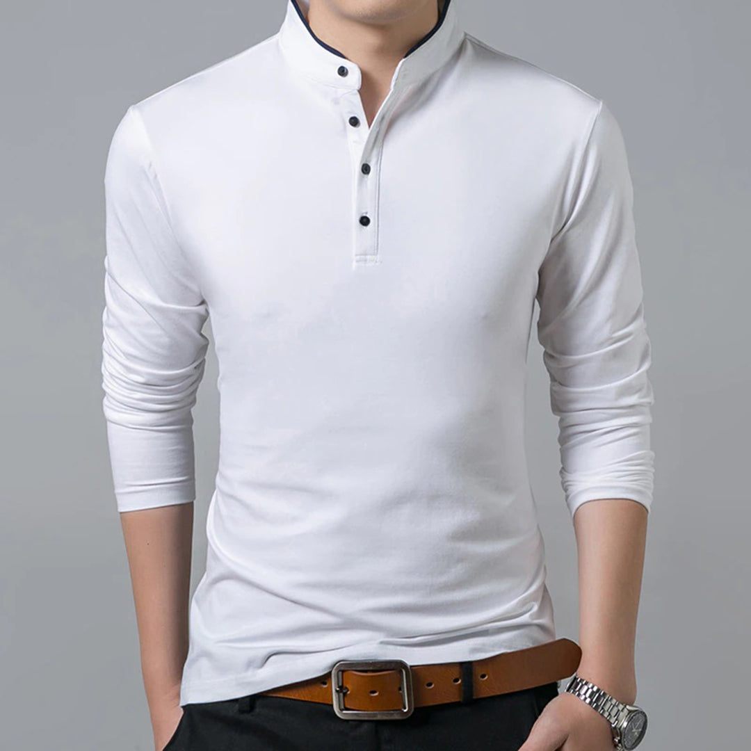 Heren Sweater Kort Kragen Casual Stijl