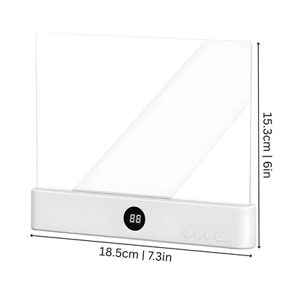 Boeklamp LED Leeslamp Ultra Dun Oplaadbaar Met Drie Lichtstanden Timer En Gelijkmatige Verlichting Zonder Schaduwen Voor Boek En E Reader