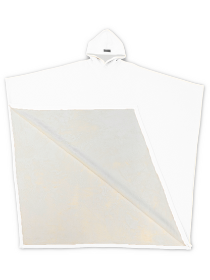 Fleece Poncho Warm en Zacht met Capuchon Luxe Kwaliteit