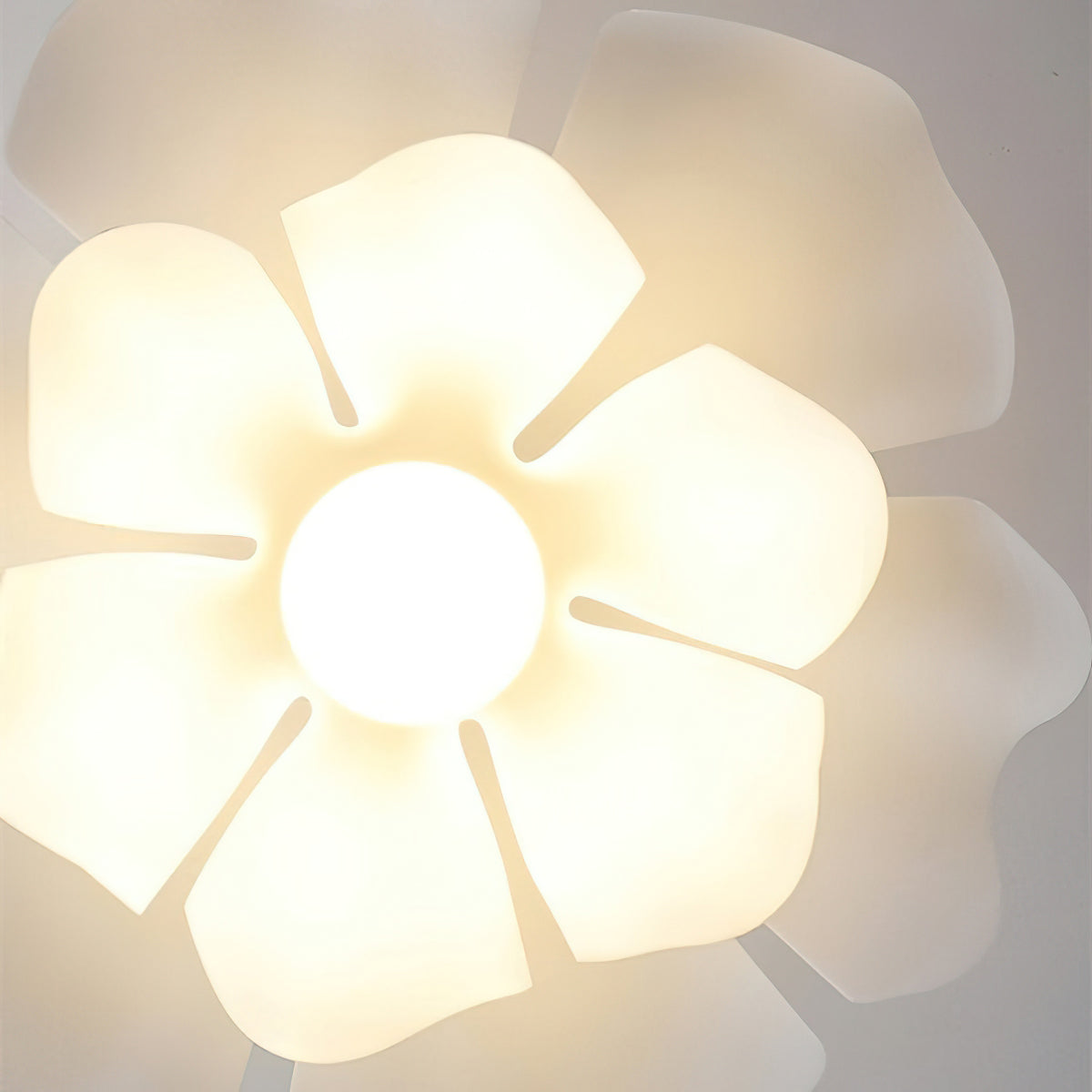 Lotus Hanglamp Wit Acryl Bloemblaadjes Nordic Design Modern Interieur Eettafel Woonkamer Scandinavisch Minimalistisch