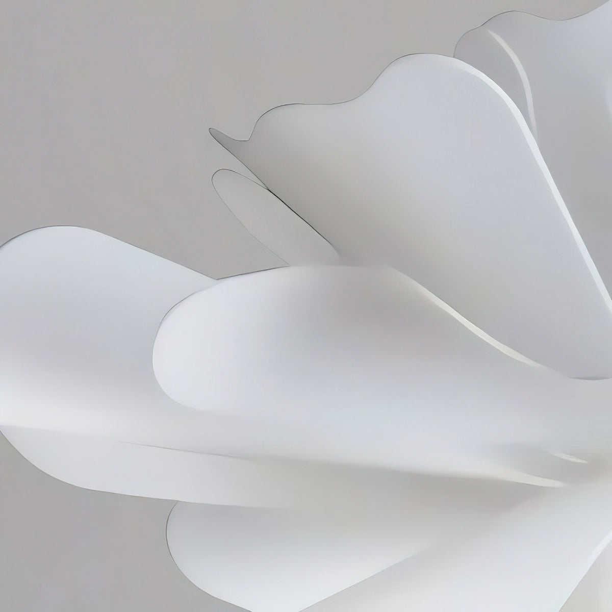 Lotus Hanglamp Wit Acryl Bloemblaadjes Nordic Design Modern Interieur Eettafel Woonkamer Scandinavisch Minimalistisch
