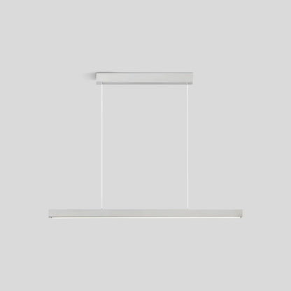 Lineaire hanglamp LED aluminium zwart kookeiland eettafel kantoor moderne plafondverlichting minimalistische hanglamp