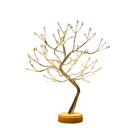 Bonsai Boom Tafellamp met LED-Verlichting Warm Sfeervolle Decoratieve Boomlamp USB of Batterij Sfeerlicht voor Kerstdecoratie Woonkamer
