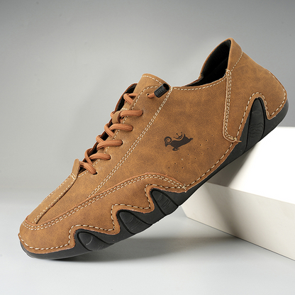 Flexibele Leren Schoenen voor Mannen en Vrouwen