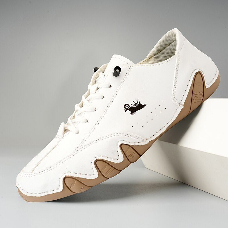 Flexibele Leren Schoenen voor Mannen en Vrouwen