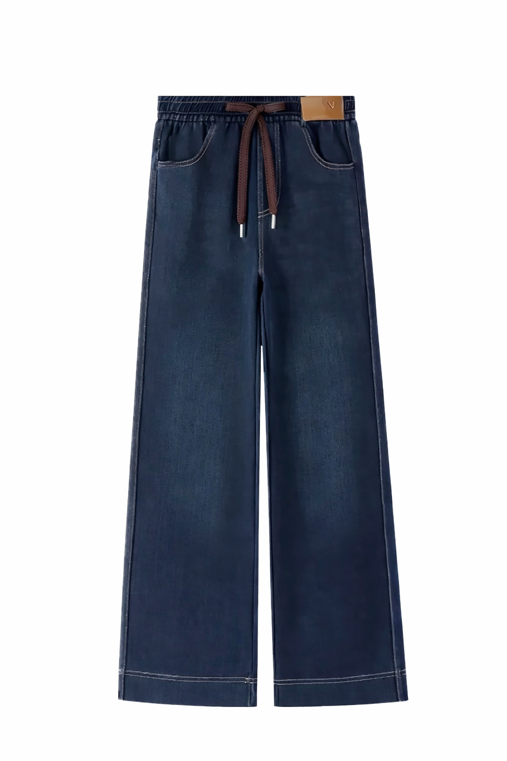 Wijde Katoenen Broek Dames | Elastische Taille & Comfort Stretch