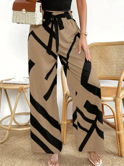 Wijde Pijpen Broek Fashionable Zomerstijl
