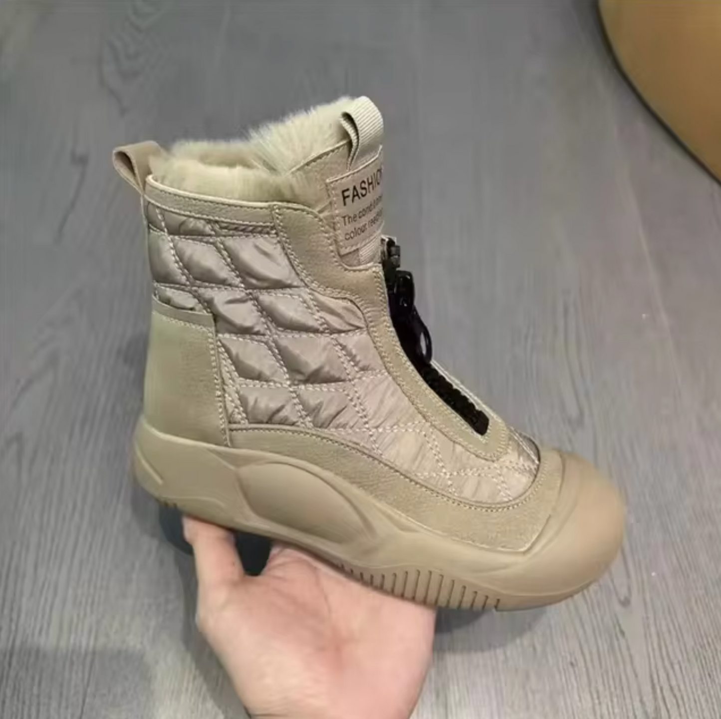 Wilde Heren Snowboots | Waterdicht, Comfortabele Isolatie 4