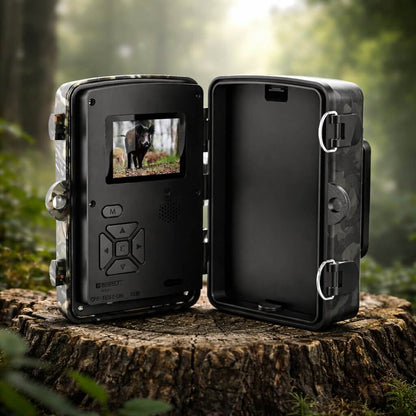Wildcamera met Bewegingssensor en Nachtzicht voor Buitenobservatie