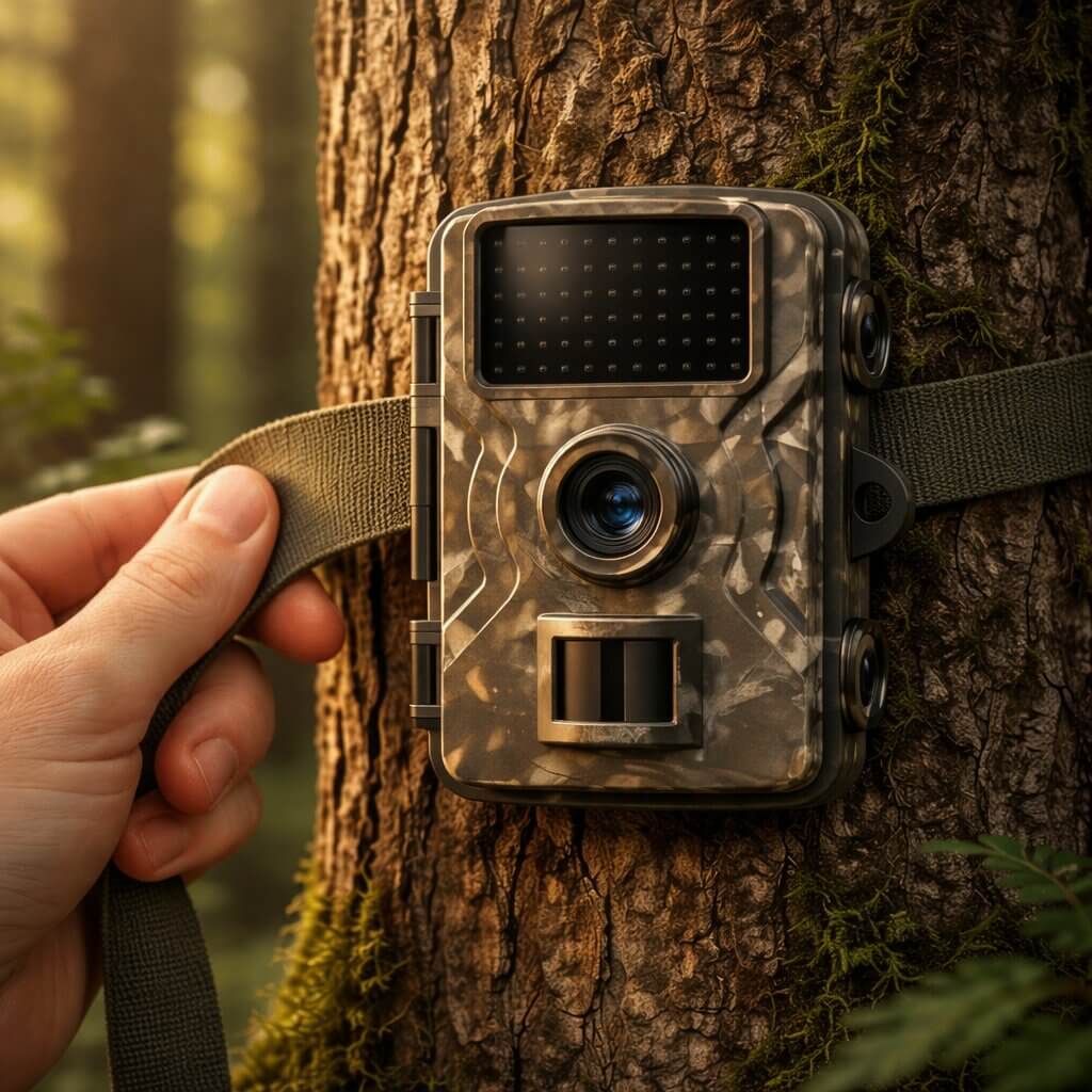Wildcamera met Bewegingssensor en Nachtzicht voor Buitenobservatie