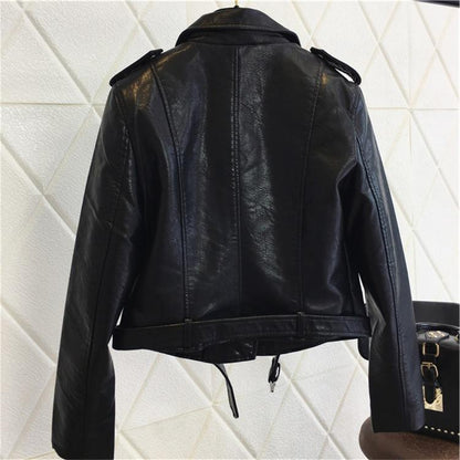 Willem Dames Leren Jack | Tijdloos Bikerdesign met Geschulpte Kraag 2