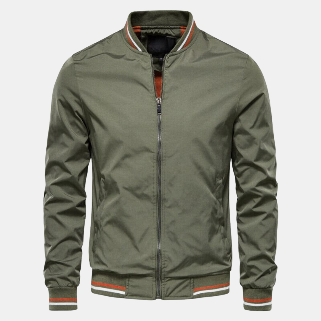 Willem Heren Bomberjack | Kaki, Tijdloos Design, Comfortabele Pasvorm 16