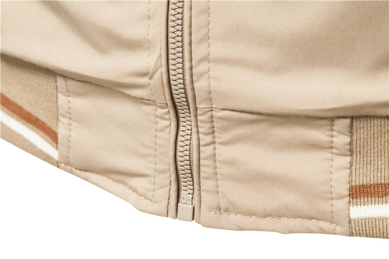 Willem Heren Bomberjack | Kaki, Tijdloos Design, Comfortabele Pasvorm 3