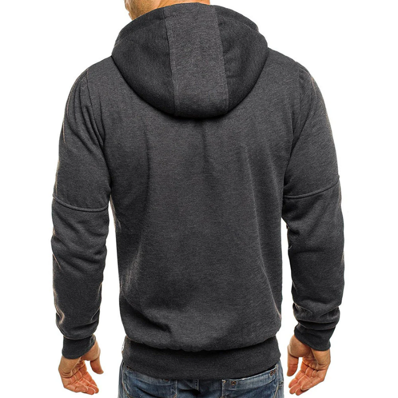 Willem Heren Hoodie | Zwart, Comfortabele Katoenmix 2