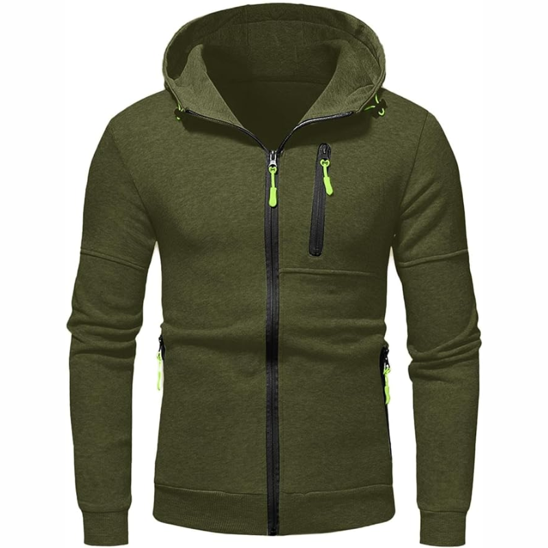 Willem Heren Hoodie | Zwart, Comfortabele Katoenmix 5