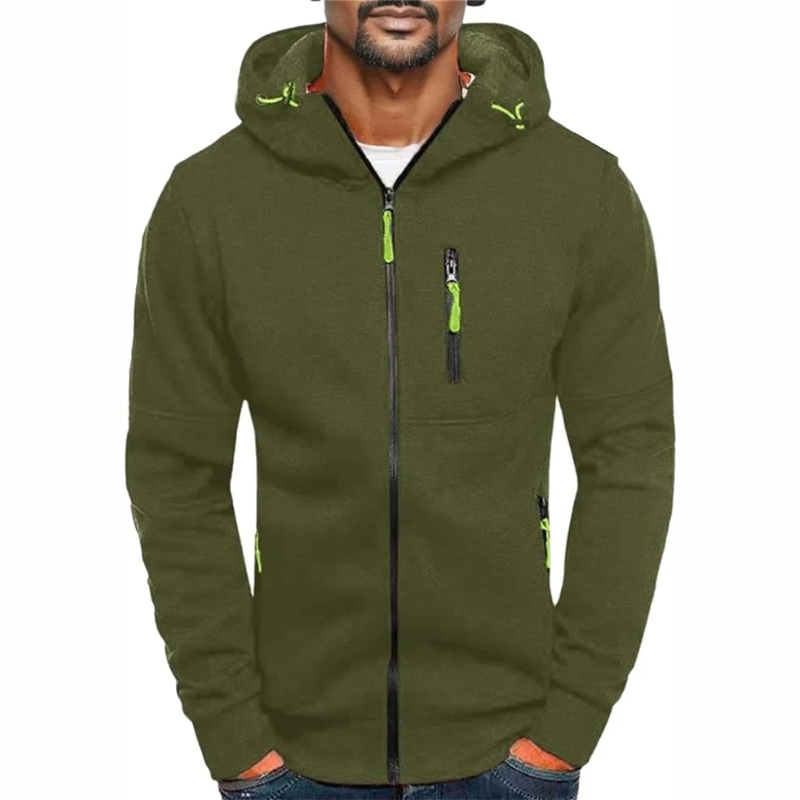Willem Heren Hoodie | Zwart, Comfortabele Katoenmix 6