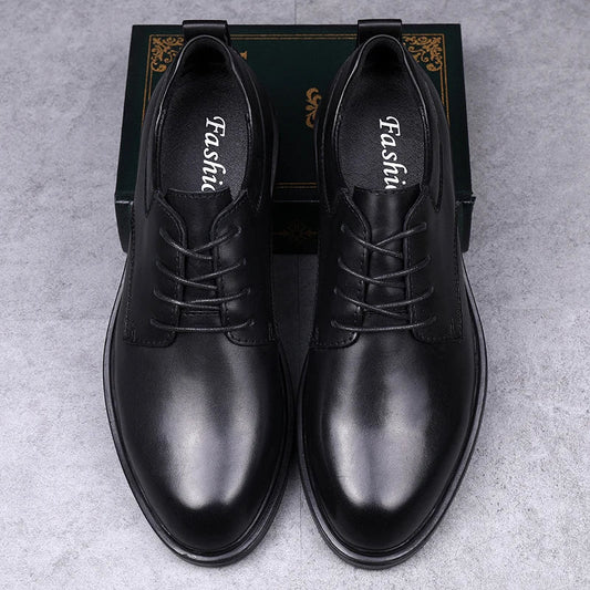 Heren Oxfords Schoenen Echt Leer Comfortabel en Stijlvol - StudioMarella