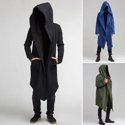Willem Heren Vest | Gotische Stijl met Capuchon, Katoenmix 4