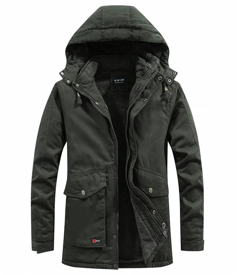 Heren Winterjas Waterdicht Met Capuchon Warm - StudioMarella