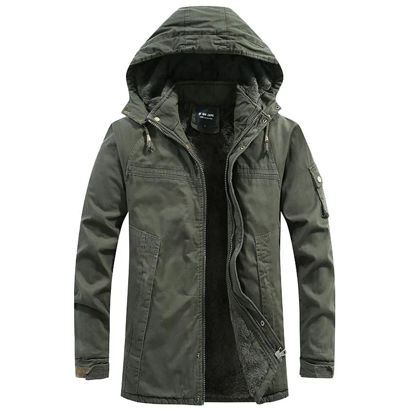 Willem Heren Winterjas | Winddicht Met Capuchon, Casual Winterjassen Heren Sale 6