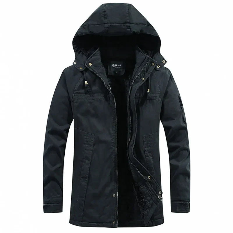 Willem Heren Winterjas | Winddicht Met Capuchon, Casual Winterjassen Heren Sale 7