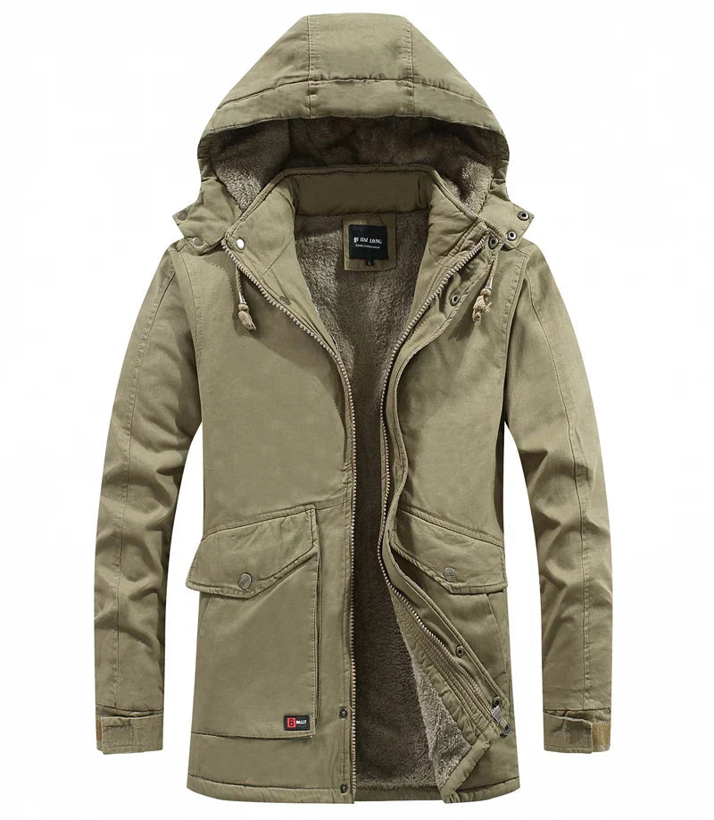Willem Heren Winterjas | Winddicht Met Capuchon, Casual Winterjassen Heren Sale 8
