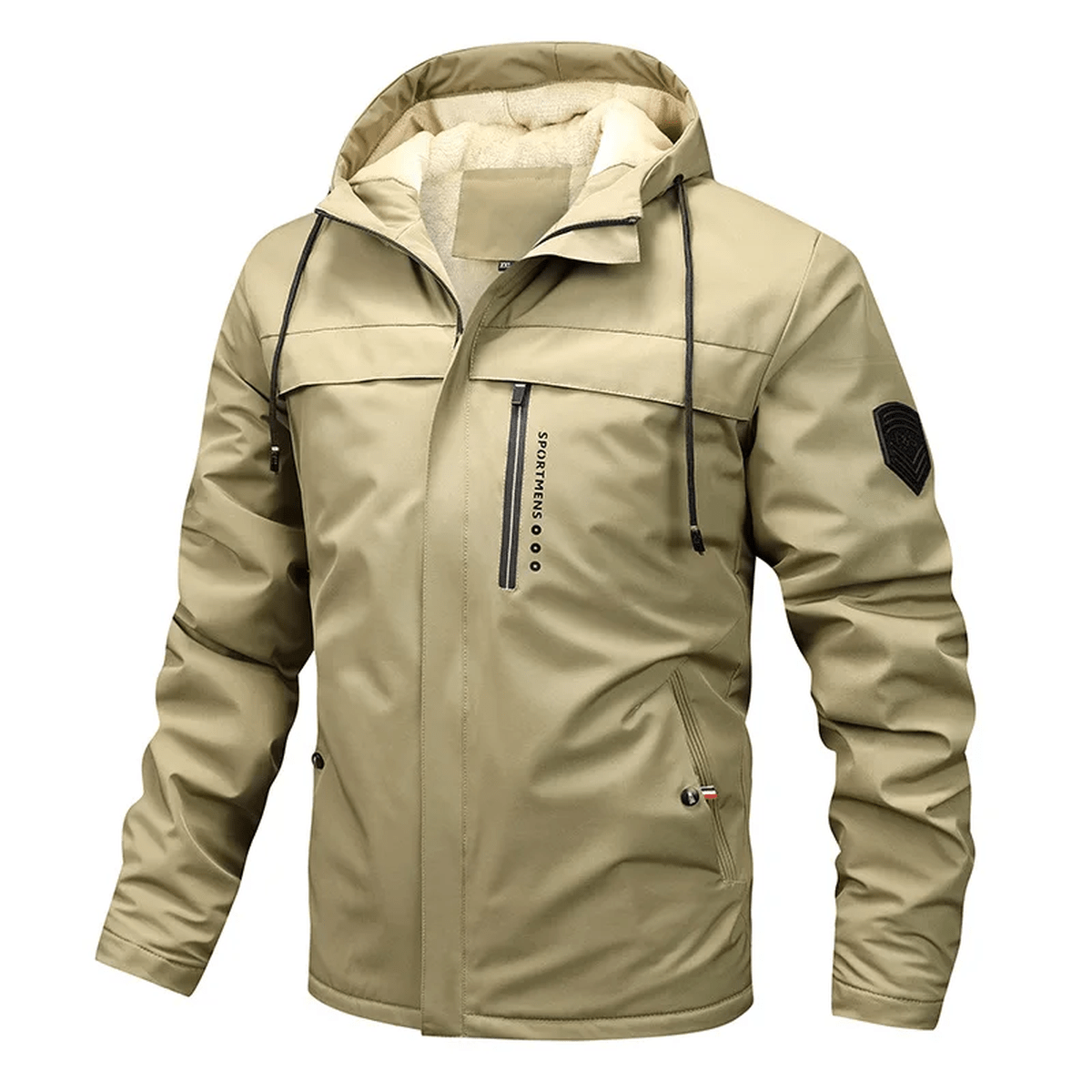 Waterdichte Winterjas Heren Fleece Voering Winddicht en Warm - StudioMarella