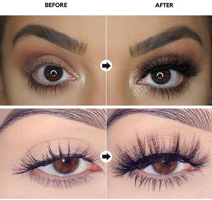 Volumemascara 5D met Fiberformule voor Verlengd Effect Zwart