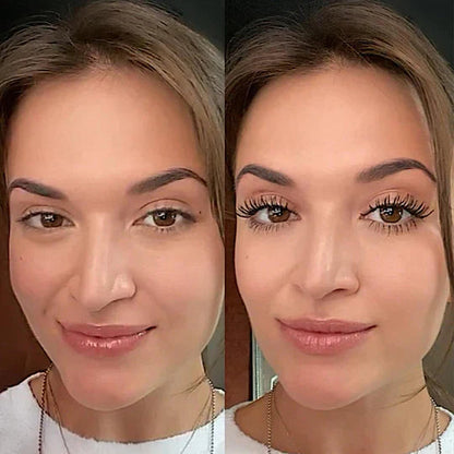 Volumemascara 5D met Fiberformule voor Verlengd Effect Zwart