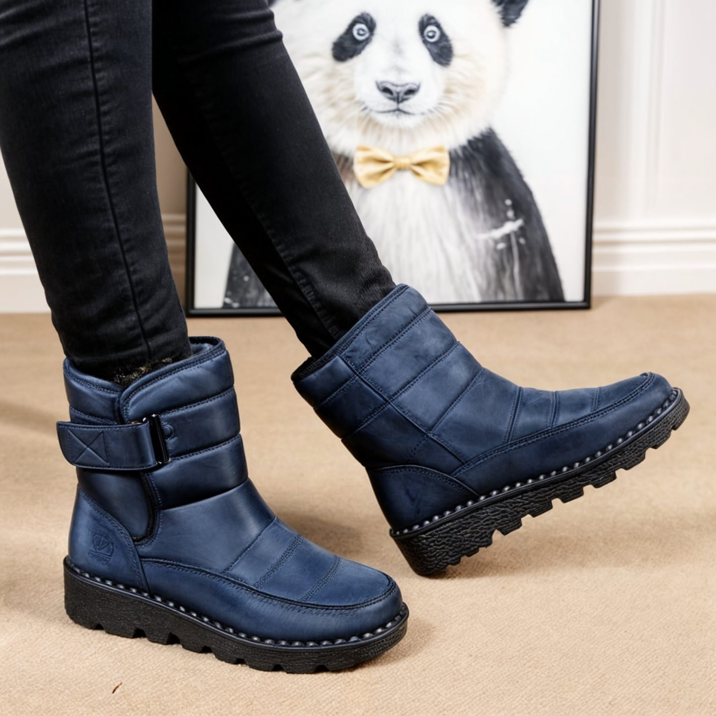 Dames Snowboots Warm en Waterdicht voor Winter