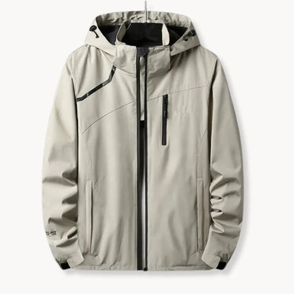 Waterdichte Windbreaker Jas met Kap en Borstzak - StudioMarella