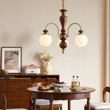 Hanglamp Industrieel 8 Armen Walnootkleur Goud Woonkamer Eetkamer Spinlamp Vintage Pendellamp Plafondlamp Verstelbaar