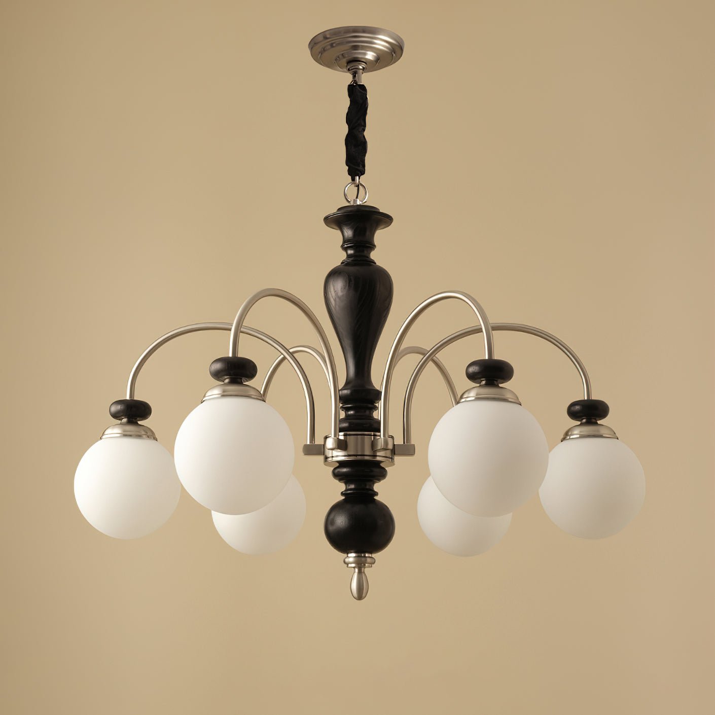 Hanglamp Industrieel 8 Armen Walnootkleur Goud Woonkamer Eetkamer Spinlamp Vintage Pendellamp Plafondlamp Verstelbaar