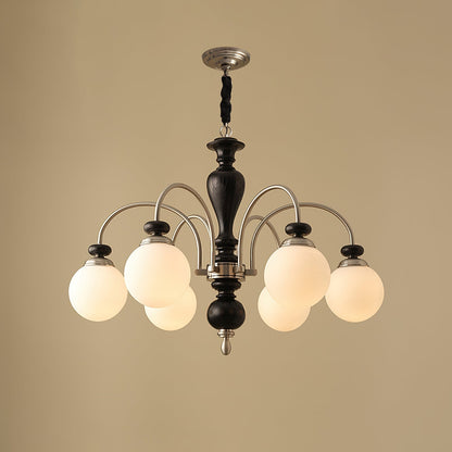 Hanglamp Industrieel 8 Armen Walnootkleur Goud Woonkamer Eetkamer Spinlamp Vintage Pendellamp Plafondlamp Verstelbaar