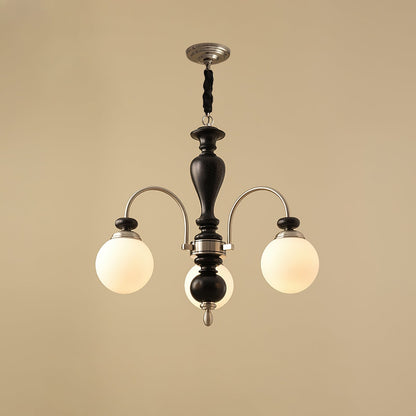 Hanglamp Industrieel 8 Armen Walnootkleur Goud Woonkamer Eetkamer Spinlamp Vintage Pendellamp Plafondlamp Verstelbaar