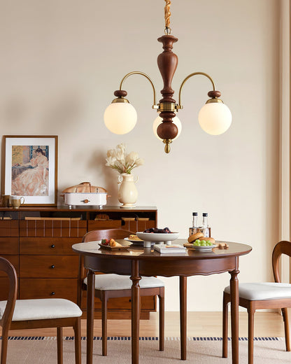 Hanglamp Industrieel 8 Armen Walnootkleur Goud Woonkamer Eetkamer Spinlamp Vintage Pendellamp Plafondlamp Verstelbaar