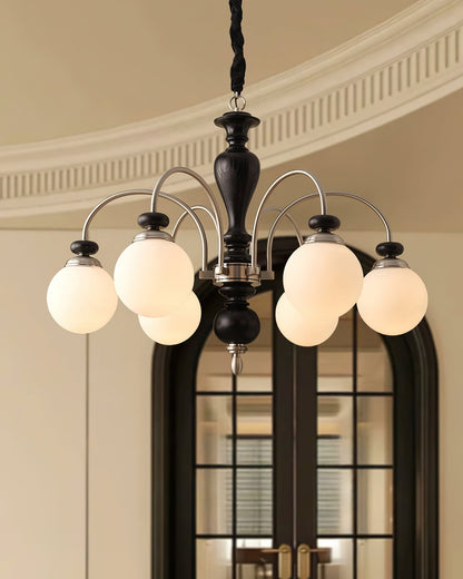 Hanglamp Industrieel 8 Armen Walnootkleur Goud Woonkamer Eetkamer Spinlamp Vintage Pendellamp Plafondlamp Verstelbaar