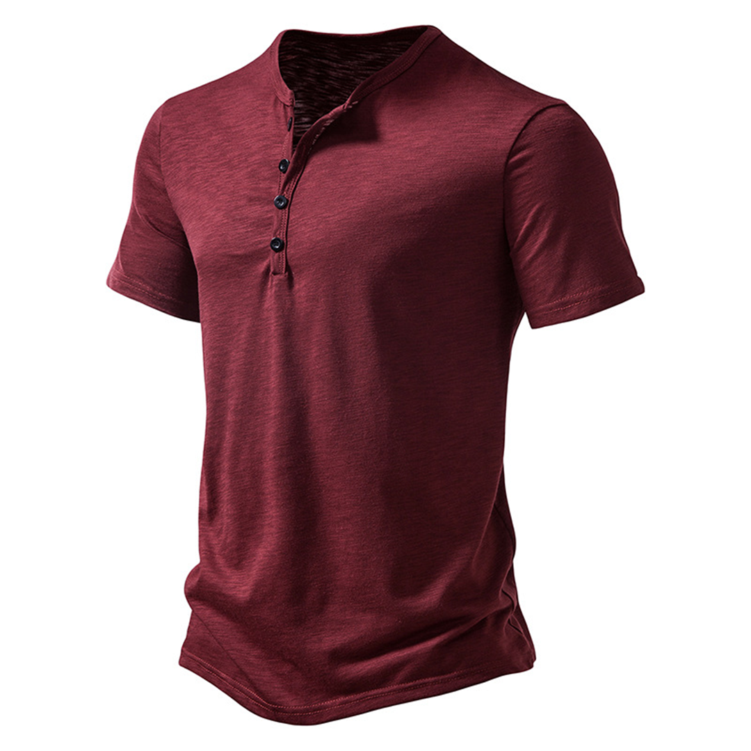Mannen T-shirt Katoen Casual Fit Wells