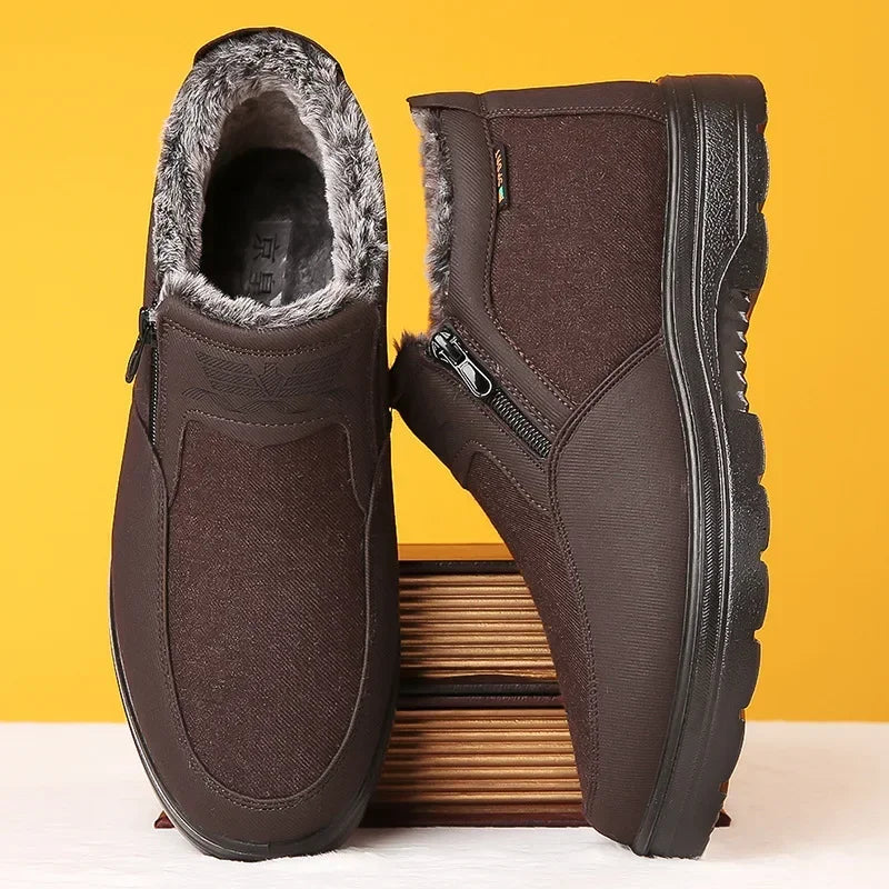 Winston | Heren Schoenen – Warm, Zacht &amp; Antislip Rubberen Zool 2