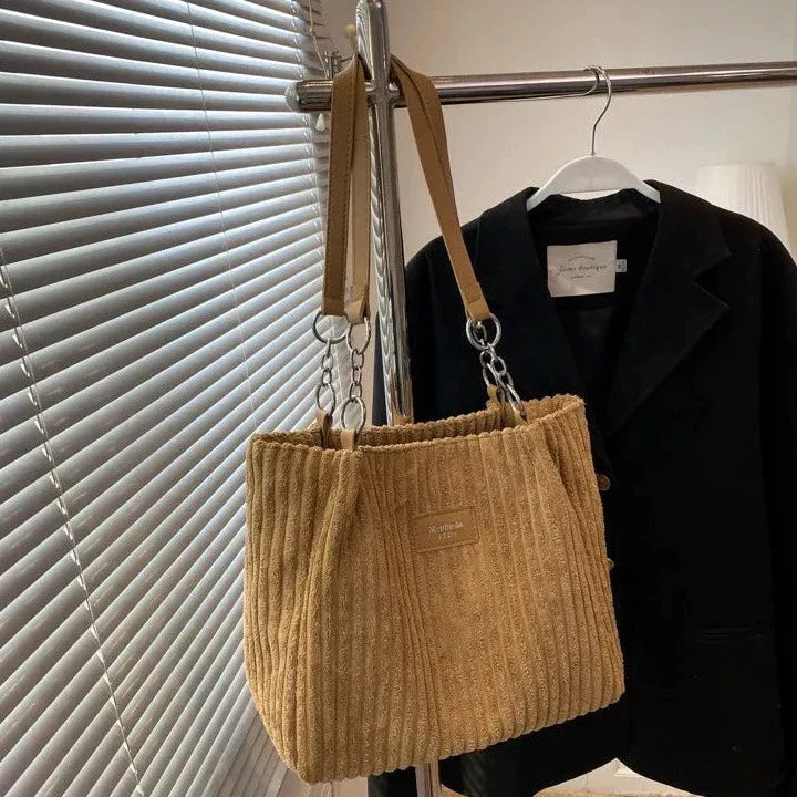 Vrouwen Handtas Fluweel Zwart Elegante Design