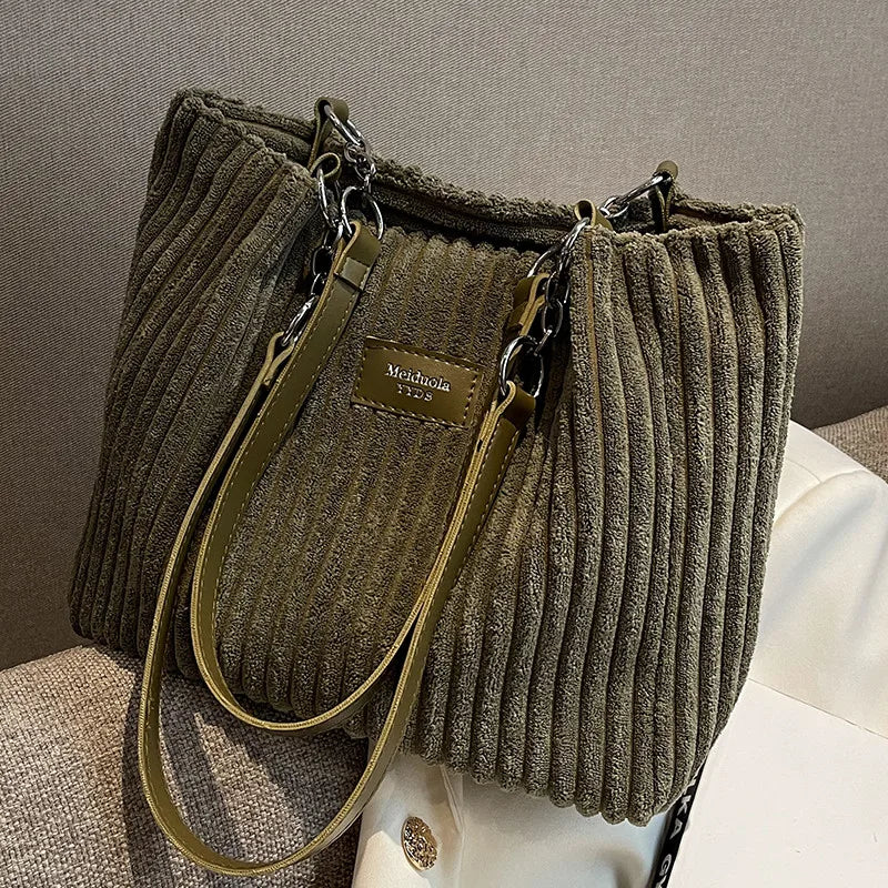 Vrouwen Handtas Fluweel Zwart Elegante Design