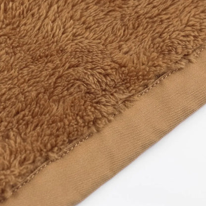Heren Winterjas Warm Gevoerd met Capuchon Dikke Katoenmix