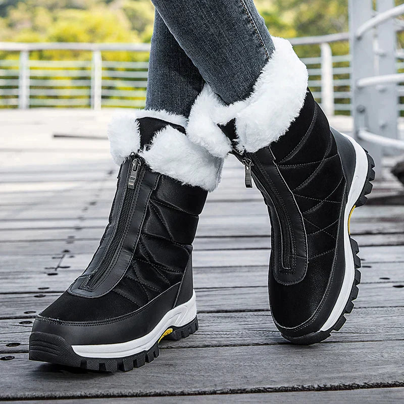Waterdichte Winterlaarzen Dames Warm en Stevig